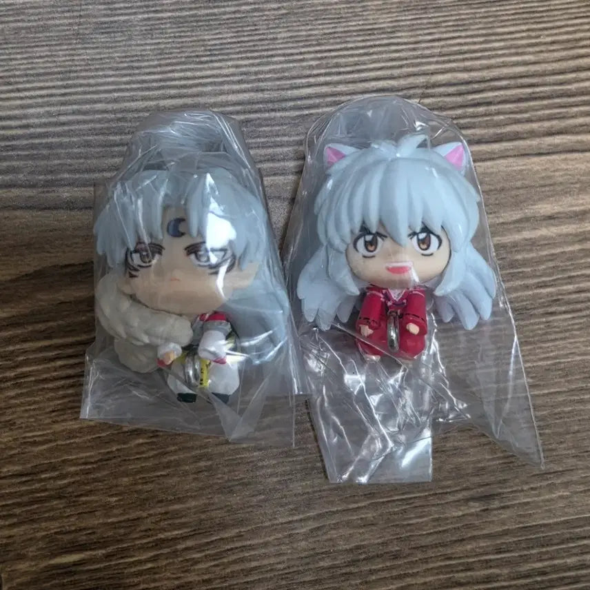 [BUNJANG] Inuyasha Daerong Gacha Connected Mascot Set-shotarou Keyring Bundle Set / 일괄판매) 이누야샤 대롱 가챠 연결 마스코트 셋쇼마루 키링
