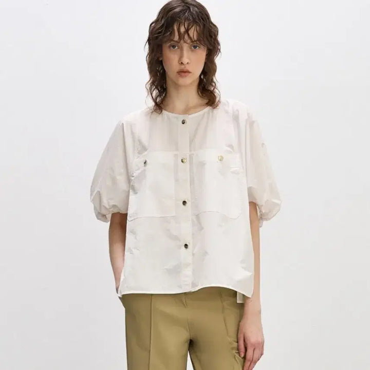 [BUNJANG] System Blouse / 시스템 블라우스