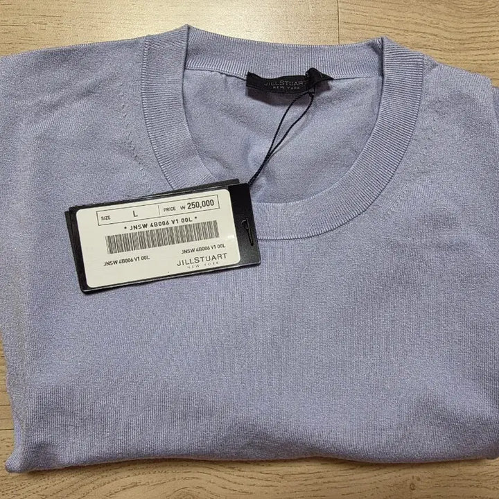 [BUNJANG] Jill Stuart New York Goris Crewneck Knit L Violet / 질스튜어트뉴욕 실키 고리스 크루넥 니트 L  정가 25 바이올렛