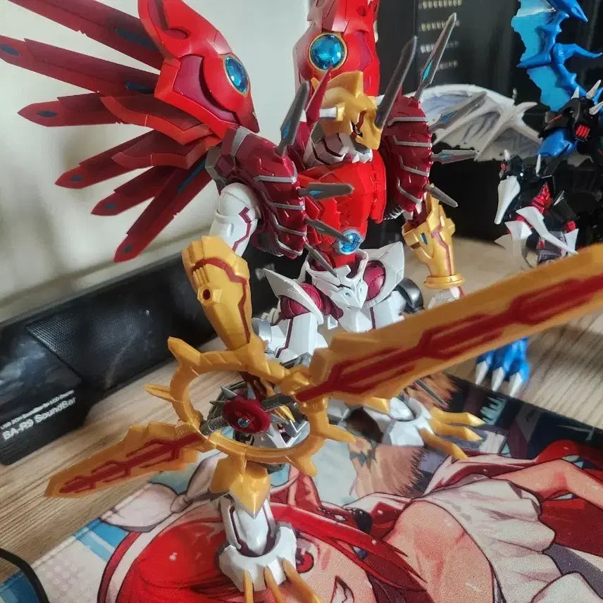 [BUNJANG] Digimon ShineGreymon Figure / 디지몬 샤인그레이몬 프라 판매