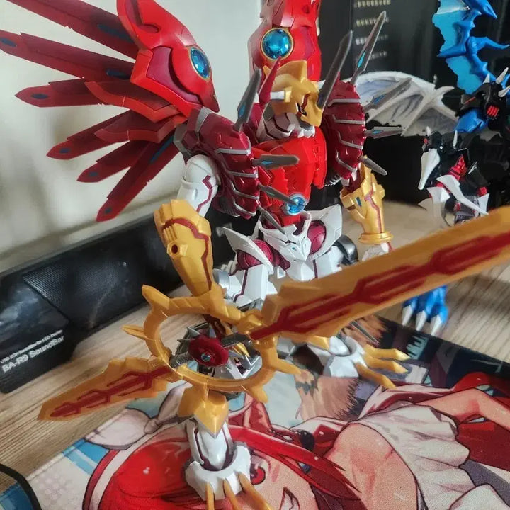 [BUNJANG] Digimon ShineGreymon Figure / 디지몬 샤인그레이몬 프라 판매