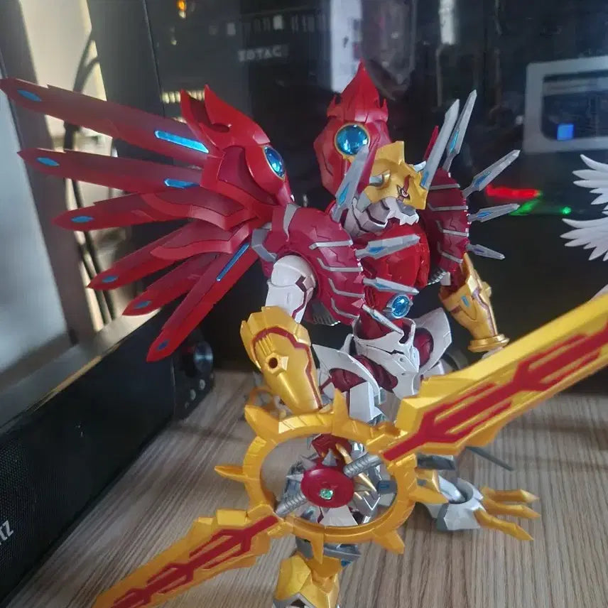 [BUNJANG] Digimon ShineGreymon Figure / 디지몬 샤인그레이몬 프라 판매