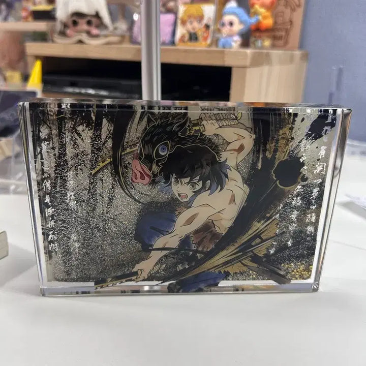 [BUNJANG] Demon Slayer Acrylic Display / 오늘할인 귀멸의칼날 이노스케 아크릴수정 제품 진열품