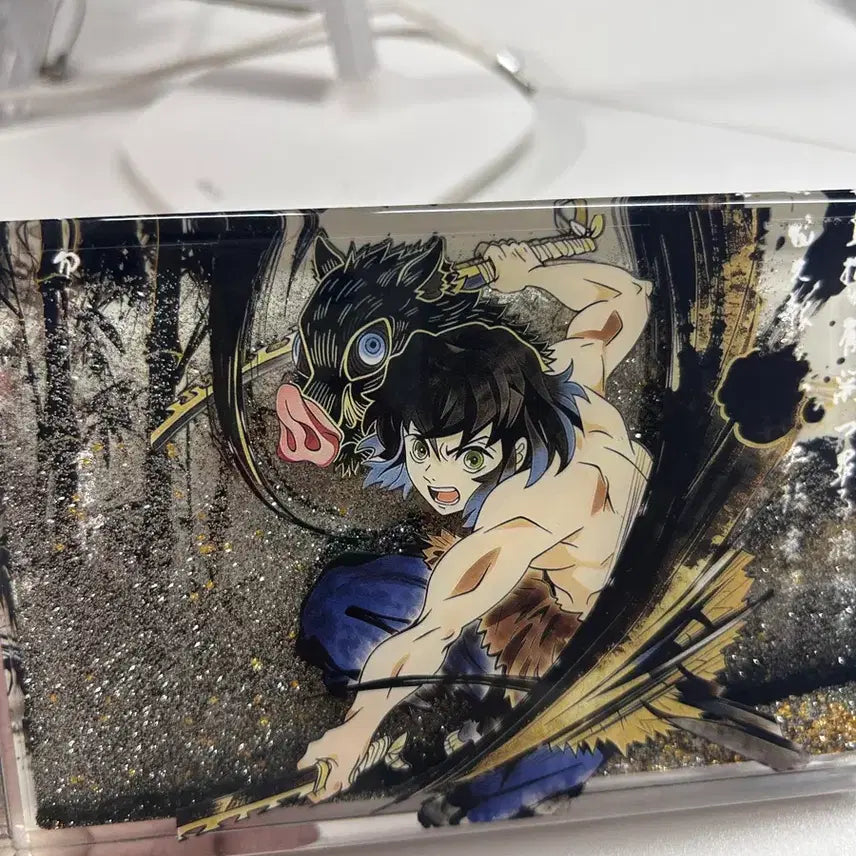 [BUNJANG] Demon Slayer Acrylic Display / 오늘할인 귀멸의칼날 이노스케 아크릴수정 제품 진열품