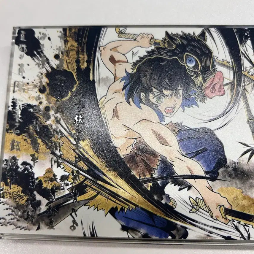 [BUNJANG] Demon Slayer Acrylic Display / 오늘할인 귀멸의칼날 이노스케 아크릴수정 제품 진열품