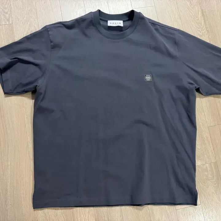 [BUNJANG] Solid Homme Butterfly T-shirt Charcoal Gray / [50] 솔리드옴므 24SS 나비티셔츠 차콜그레이