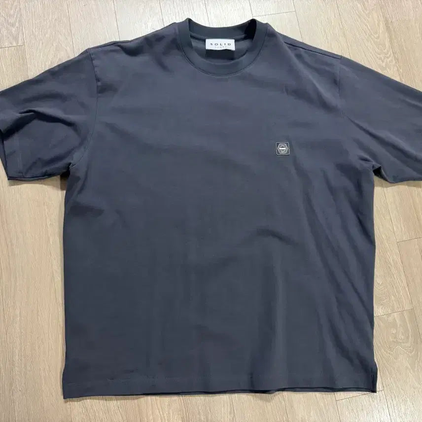 [BUNJANG] Solid Homme Butterfly T-shirt Charcoal Gray / [50] 솔리드옴므 24SS 나비티셔츠 차콜그레이
