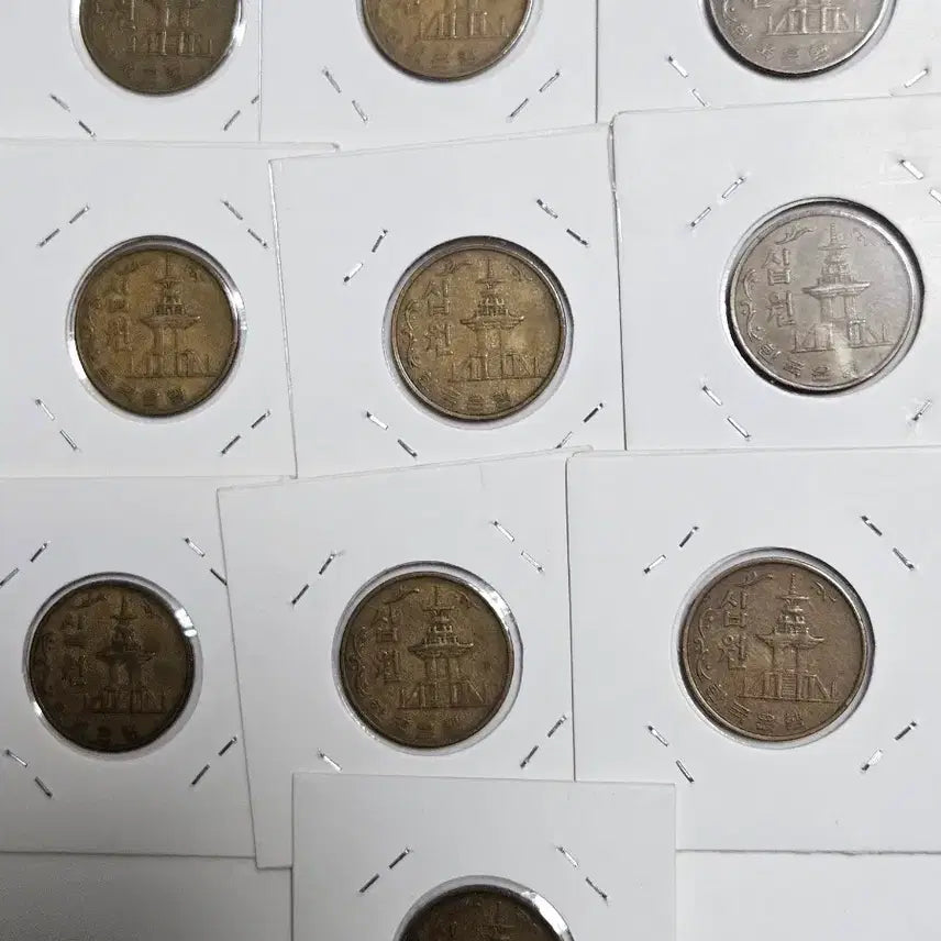 [BUNJANG] 1966 10 Won Coin (10 pcs) / 1966년10주10개