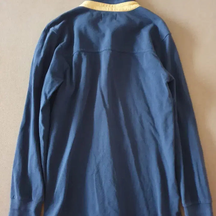 [BUNJANG] Vintage55 Navy Long Sleeve Polo Shirt / Vintage55 네이비 긴팔 카라티셔츠