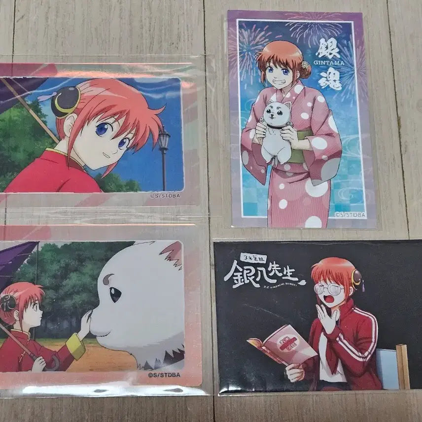 [BUNJANG] Gintama Kagura 6-Piece Bundle Set (Postcard, Aurora Photocard, Festival, Sanjyo) / 은혼. 카구라 6종 일괄. 엽서, 오로라 포카, 축제, 삼젯