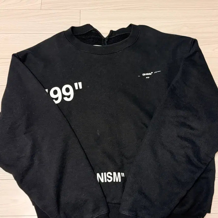 [BUNJANG] Off-White Graphic Ice Man Crewneck Sweatshirt L / 오프화이트 그래픽 아이스맨 크루넥 맨투맨 L사이즈
