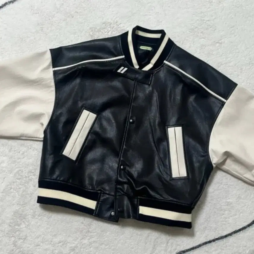 [BUNJANG] Umamiism Varsity Jacket / 우마미즘 바시티 자켓 (s) / 애쉬아일랜드, 토일 착용