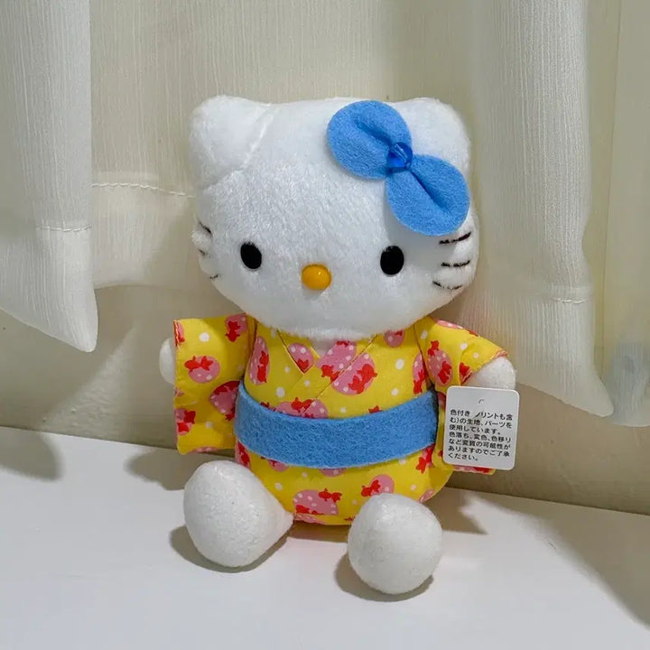 [BUNJANG] Sanrio 2002 Classic Kitty Yukata Doll / [새제품] 02년도 고전키티 유카타 인형