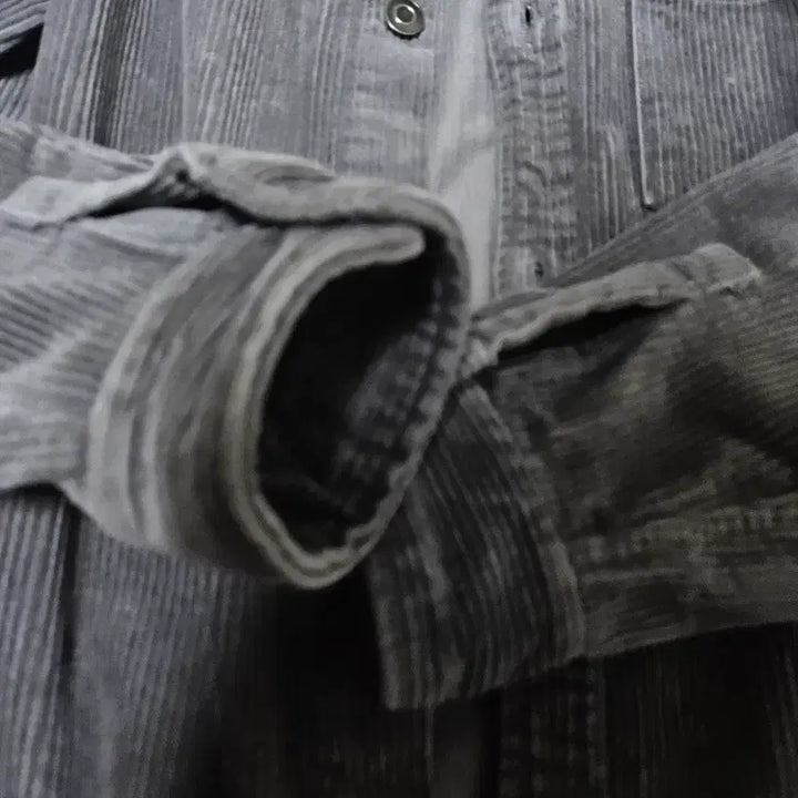 [BUNJANG] ZARA Corduroy Shirt Jacket (105) - Gray / 자라 골덴 셔츠 자켓 105사이즈 그레이