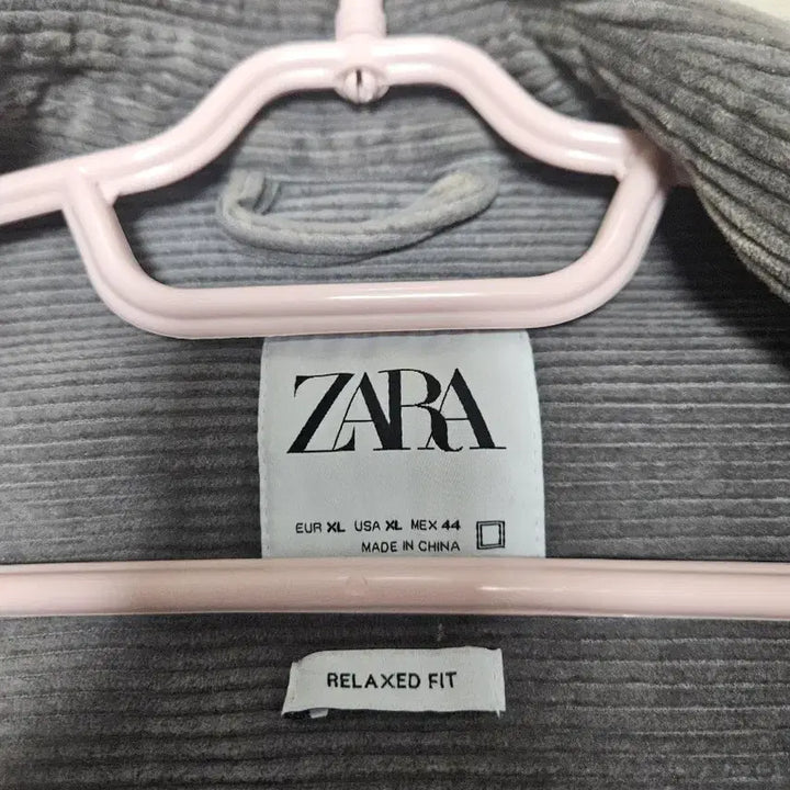 [BUNJANG] ZARA Corduroy Shirt Jacket (105) - Gray / 자라 골덴 셔츠 자켓 105사이즈 그레이