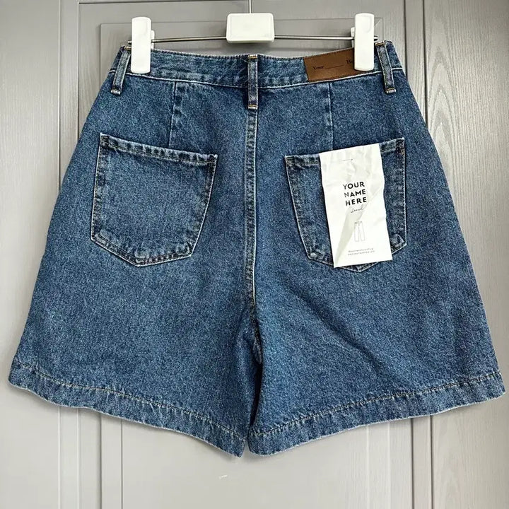 [BUNJANG] Your Name Here Denim Shorts Y22-11 Blue Jeans / 유어네임히얼 데님 숏 팬츠 Y22-11 청반바지