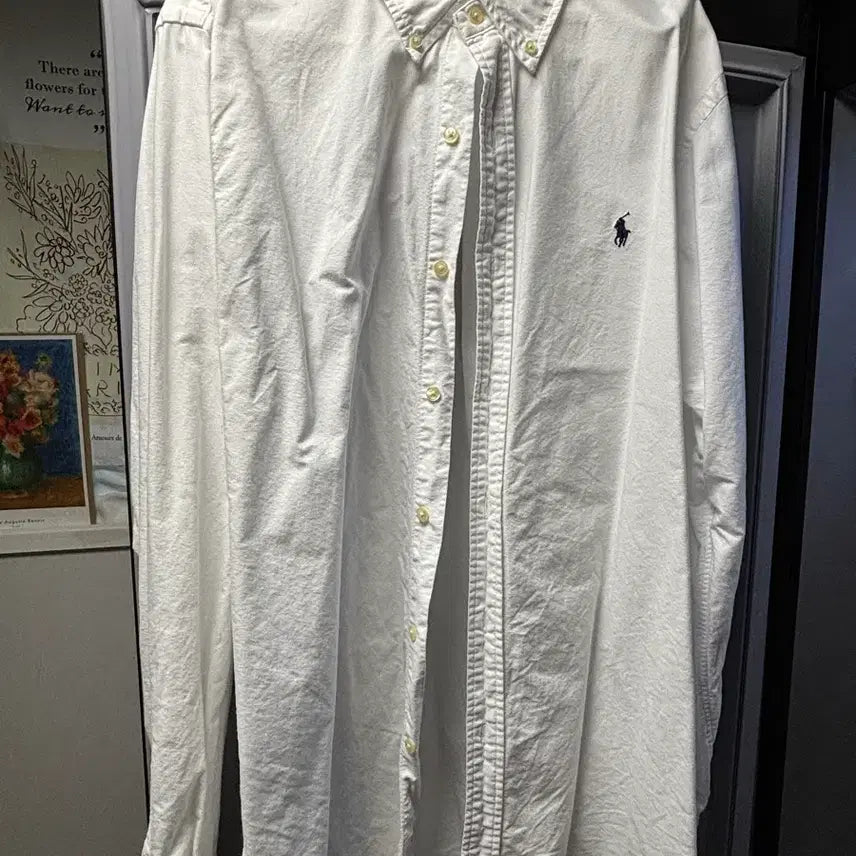 [BUNJANG] Polo Ralph Lauren Light Cotton Oxford Shirt L / 폴로 랄프로렌 라이트코튼 옥스포드 셔츠 L사이즈