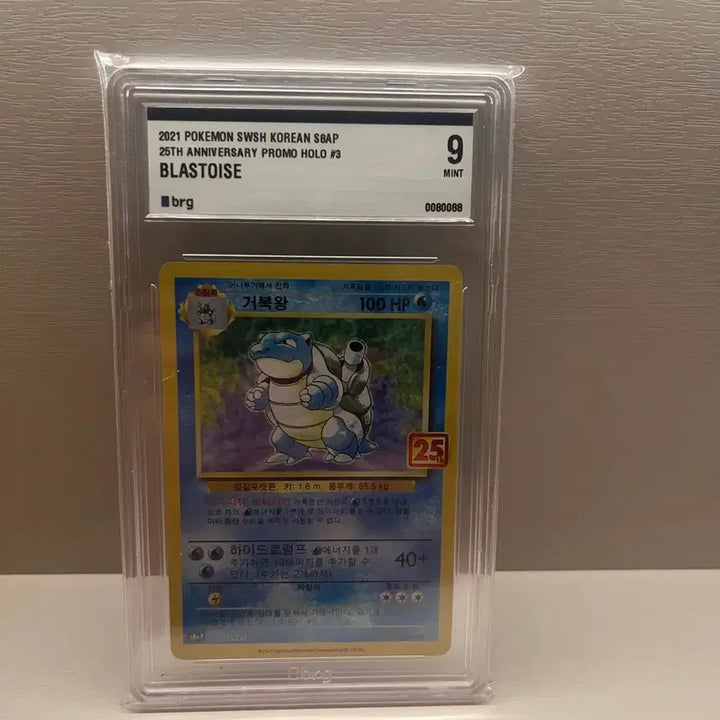 [BUNJANG] Pokemon TCG 25th Anniversary Blastoise BRG9 / 포켓몬카드 25주년 거북왕 brg9 팝니다