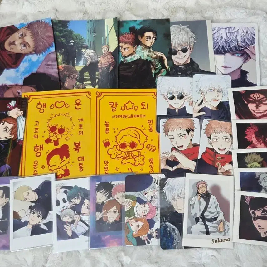 [BUNJANG] Jujutsu Kaisen Merchandise Bundle Set / 주술회전 공식 비공식 굿즈 일괄 양도