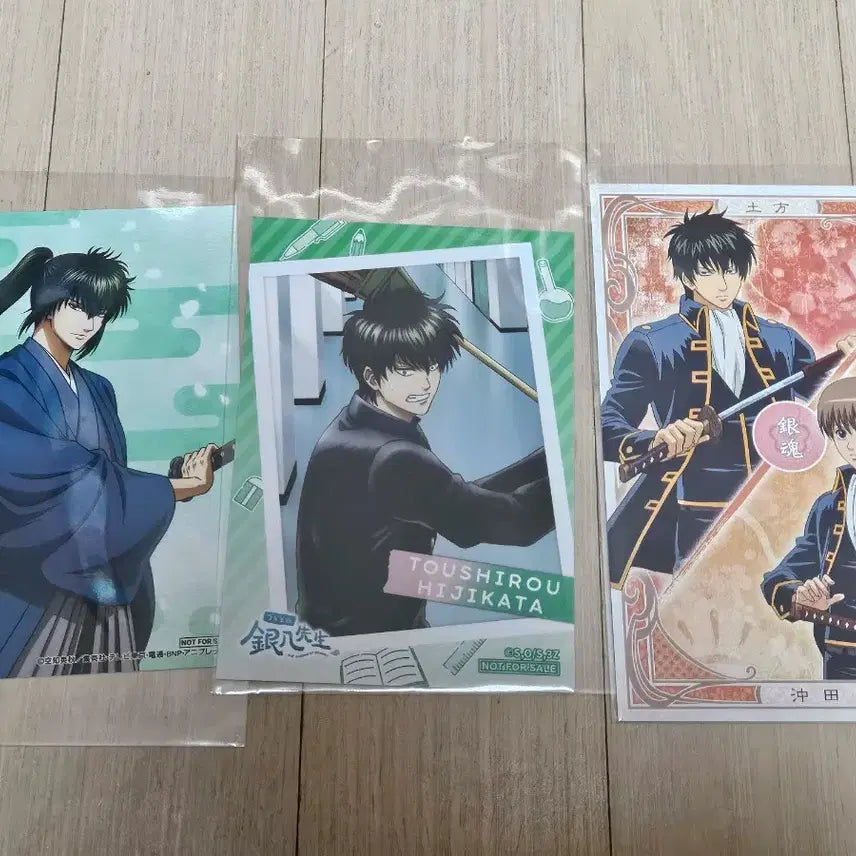 [BUNJANG] Gintama Hijikata Toushiro 9-Piece Bundle Set (Postcards, Shikishi, Sanjette, Aurora Photocard, etc.) / 은혼. 히지카타 소고 9종 일괄. 엽서, 색지, 삼젯, 오로라 포카 등