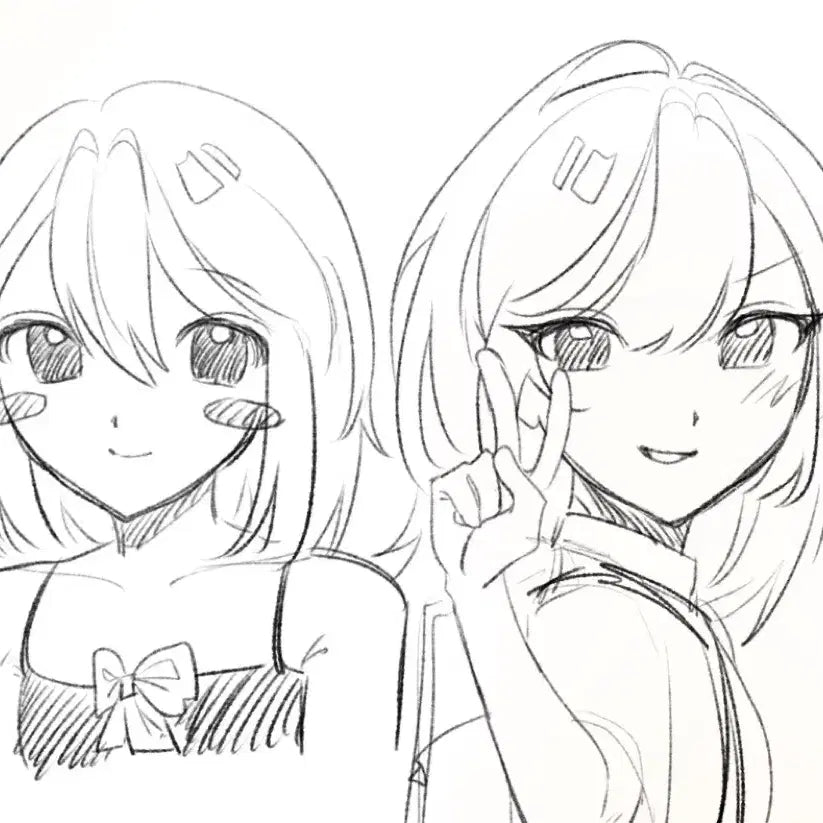 [BUNJANG] Headshot Commission (Anime/Manga Style) / (빠른마감, 미소녀미소년) 두상커미션 엽니다