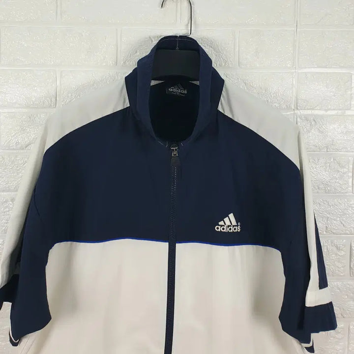[BUNJANG] Adidas Ricardo Short Sleeve Windbreaker (Navy) - Men&