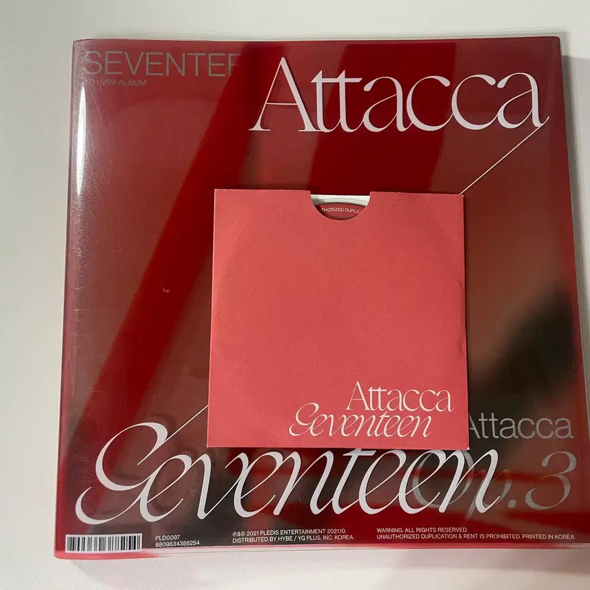 [BUNJANG] Seventeen Attacca OP.3 Album / 세븐틴 앨범 아타카 OP.3(전체 버전)