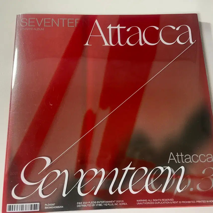 [BUNJANG] Seventeen Attacca OP.3 Album / 세븐틴 앨범 아타카 OP.3(전체 버전)