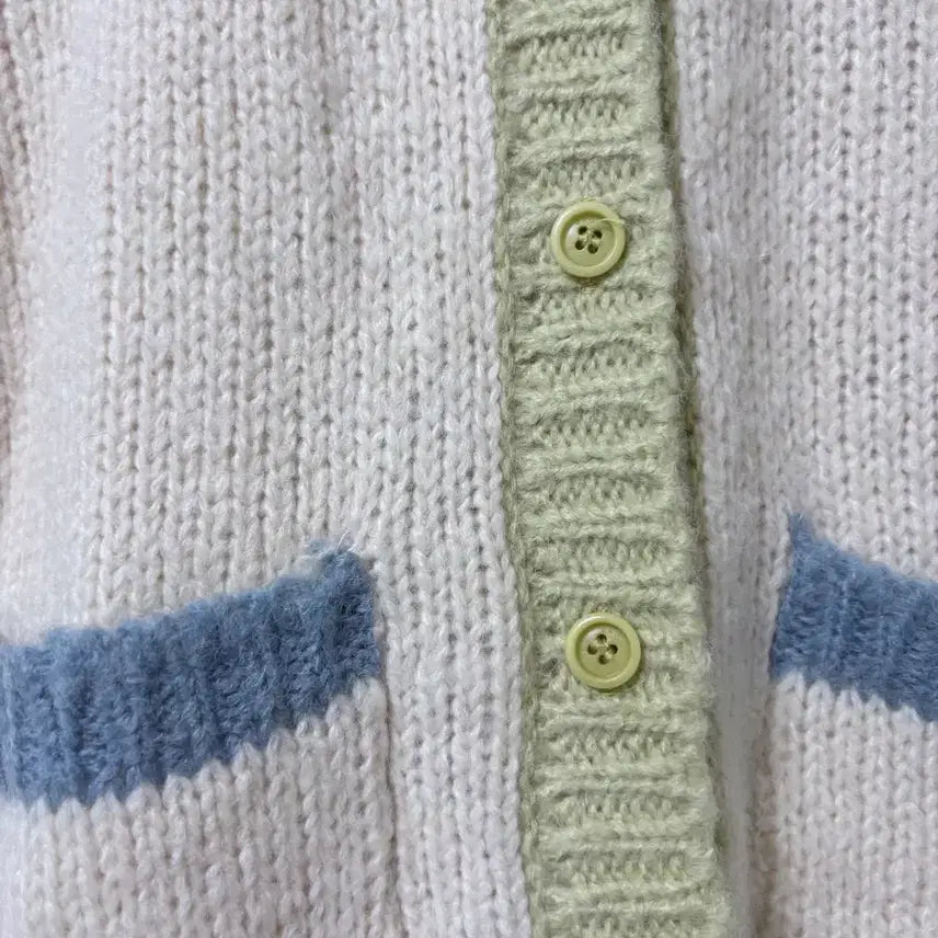 [BUNJANG] GROVE Color Block Knit Vest / 그로브 배색 니트 조끼