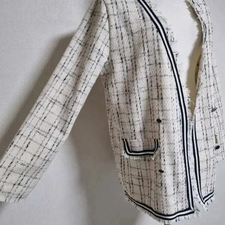 [BUNJANG] ST78 Tweed Jacket and Skirt Set / ST78 트위드자켓+스커트셋업세트(무료배송)