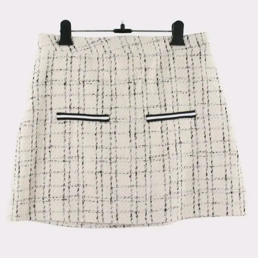 [BUNJANG] ST78 Tweed Jacket and Skirt Set / ST78 트위드자켓+스커트셋업세트(무료배송)