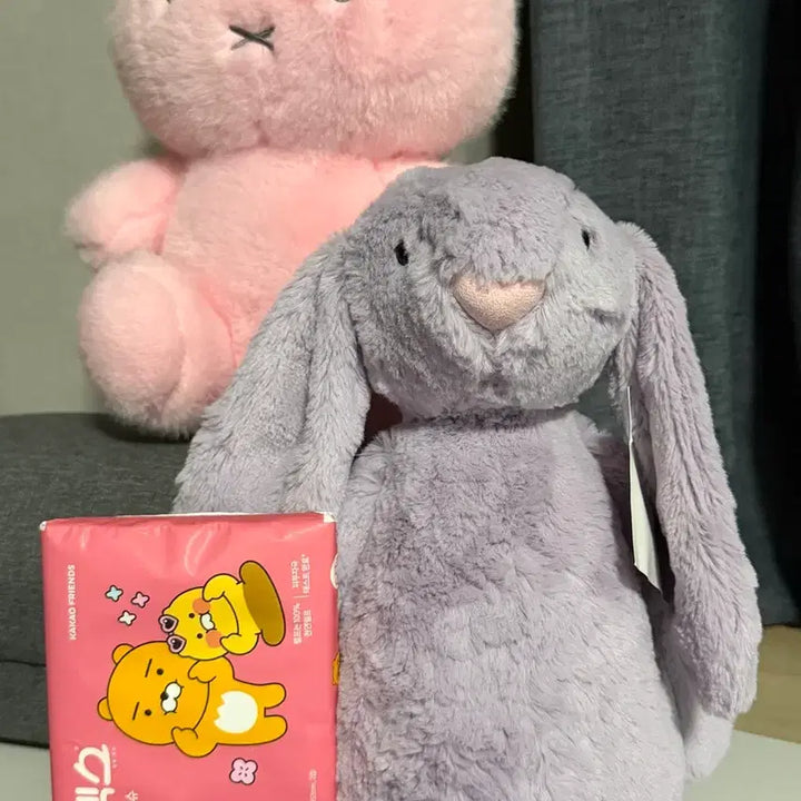 [BUNJANG] Pink Miffy Plush Doll / 핑크 미피 인형