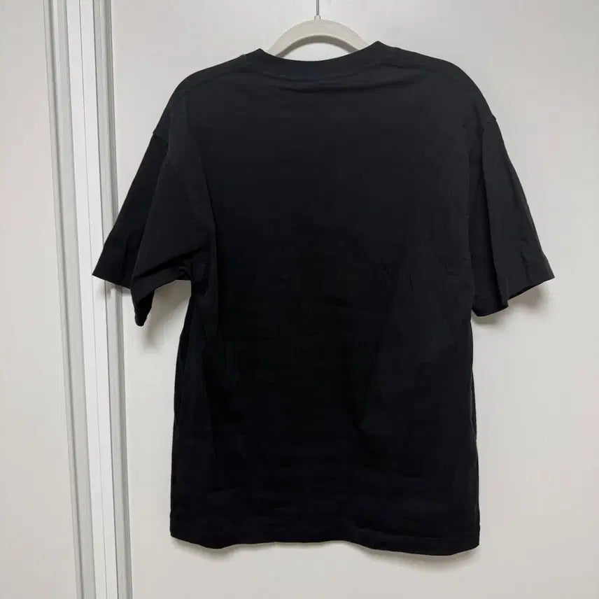 [BUNJANG] Evangelion Misato Black Short Sleeve T-shirt / 에반게리온 미사토 블랙 반팔 티셔츠