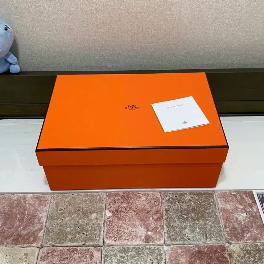 [BUNJANG] Hermès Shoe Box with Booklet / 에르메스 신발박스(30.5x20.5x11) +  북렛