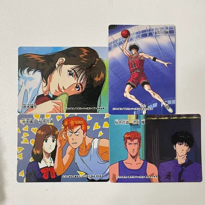 [BUNJANG] Slam Dunk Classic Mini Cards - Sakuragi, Sendo, Rukawa Set / 슬램덩크 고전 미니카드 강백호 채소연 서태웅