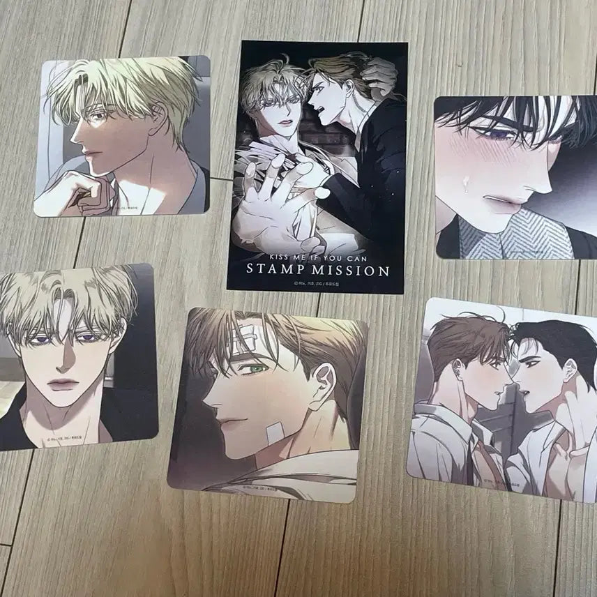 [BUNJANG] Kiss Me If You Can Kimi Can Coaster Bundle Set / 키스미이프유캔 키미캔 코스터 메뉴 특전 kiss me if you can