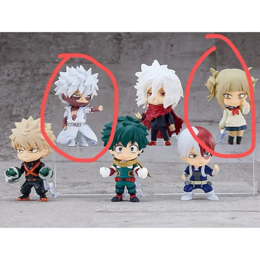 [BUNJANG] My Hero Academia Nendoroid Surprise Toga &amp; Dabi Bundle / 나히아 넨도로이드 서프라이즈 다비 히로아카