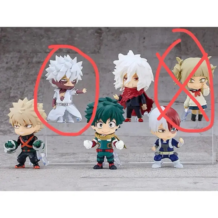 [BUNJANG] My Hero Academia Nendoroid Surprise Toga &amp; Dabi Bundle / 나히아 넨도로이드 서프라이즈 다비 히로아카