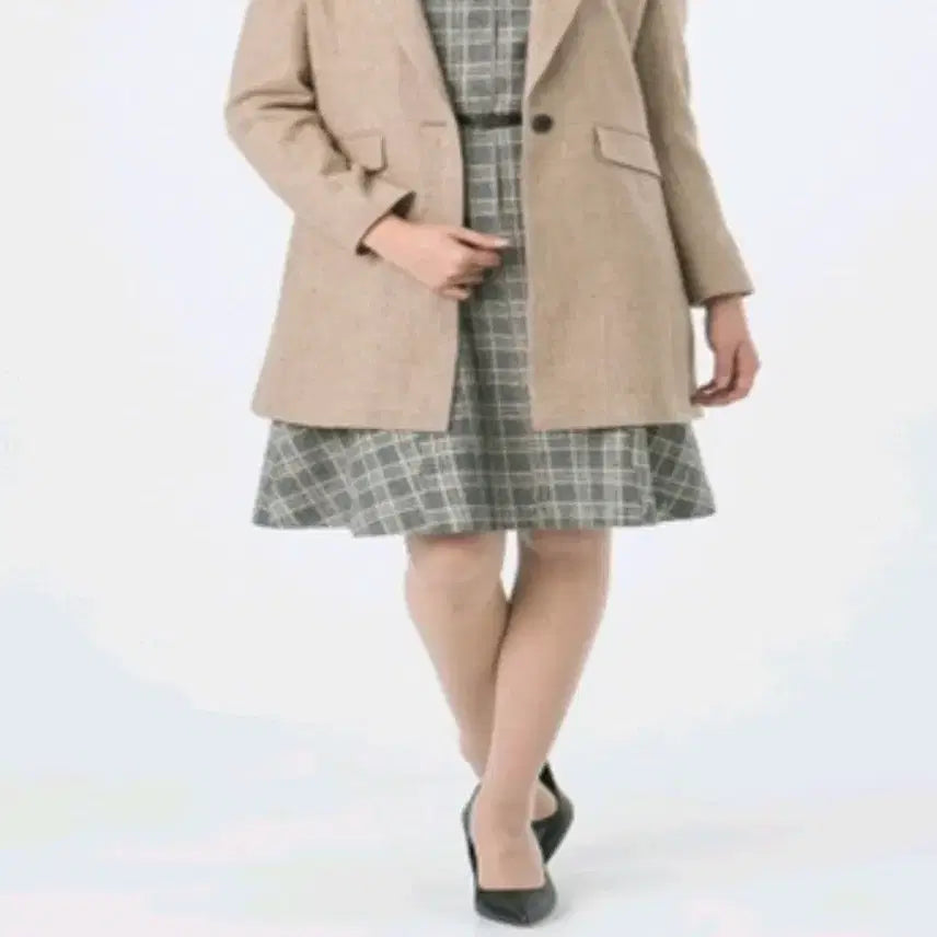 [BUNJANG] KEITH Plaid Dress / KEITH 키이스 FW 고급 체크 원피스