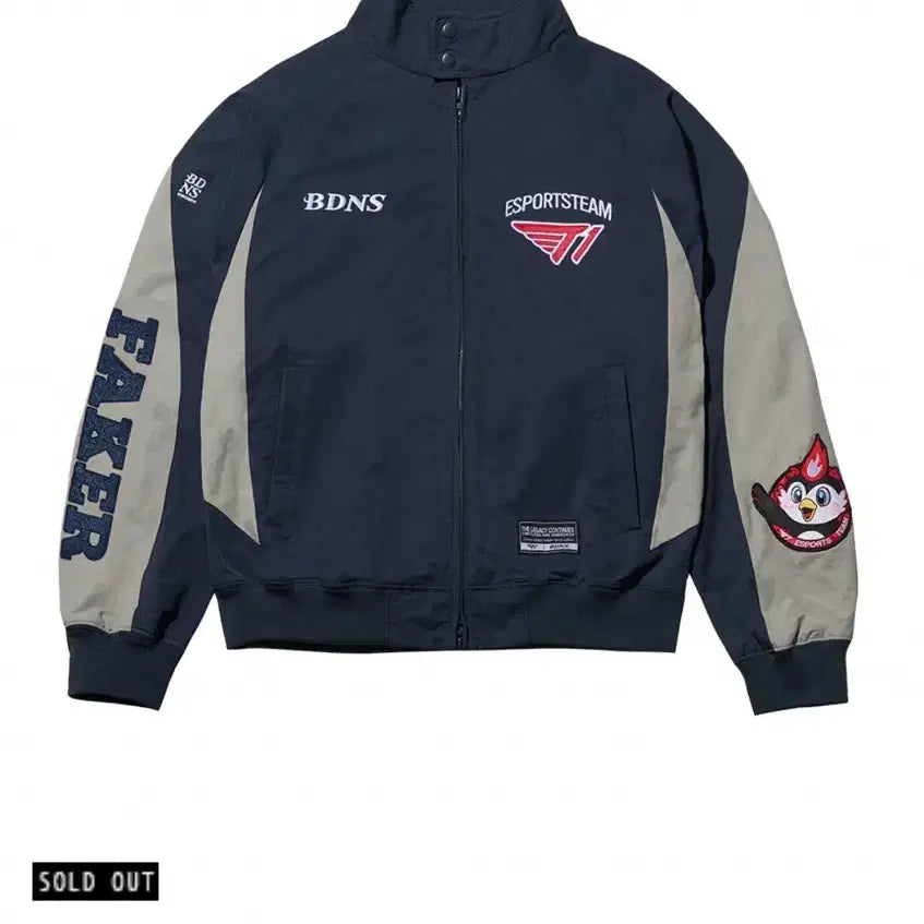 [BUNJANG] BDNS T1 Navy Jacket L / BDNS x T1 네이비 자켓 L  마킹없음