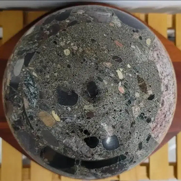 [BUNJANG] Large Mosque Dome Shaped Chilbo Stone Artwork / 이슬람 모스크 형태의 대형 칠보석 작품석 수석