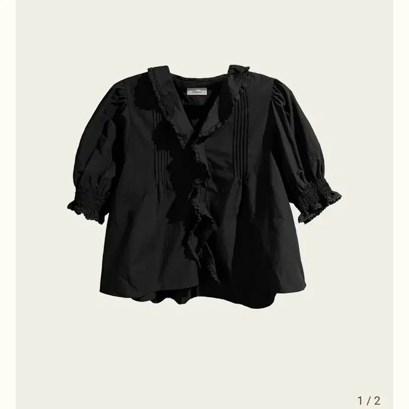 [SOLD OUT] (새상품) 리본빛 로지 러플 블라우스(Rosie Ruffle Blouse