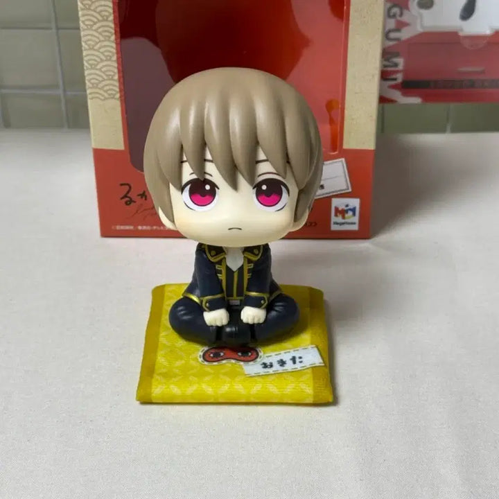 [BUNJANG] Gintama Okita Sougo Lookup POB Figure / 은혼 오키타 소고 룩업 특전, 박스 ㅇ