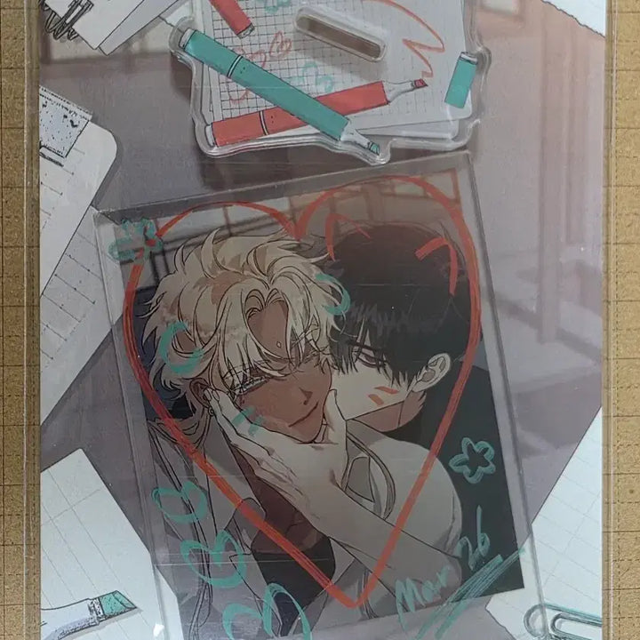 [SOLD OUT] 플래시라이트 백야의꽃길 신학기 아크릴스탠드 포카X