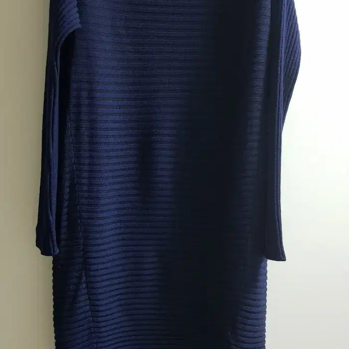 [BUNJANG] COS Navy Ribbed Knit Midi Dress / 코스 원피스