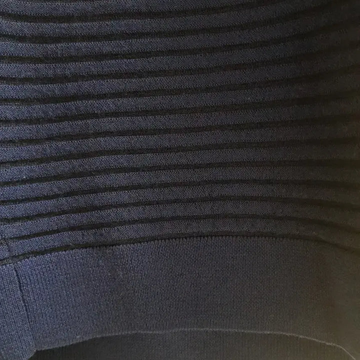 [BUNJANG] COS Navy Ribbed Knit Midi Dress / 코스 원피스