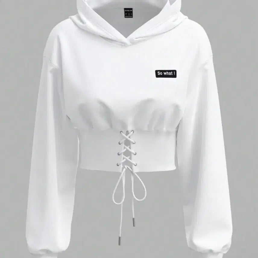 [BUNJANG] Cropped Hoodie / 크롭후드