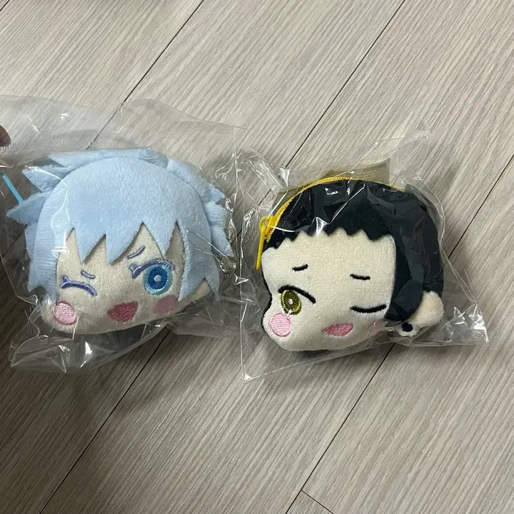 [BUNJANG] Jujutsu Kaisen Mofumofu Coin Purse (Gojo/Geto) Bundle Set / (일괄) 주술회전 모후모후 동전지갑 2탄 (고죠/게토)
