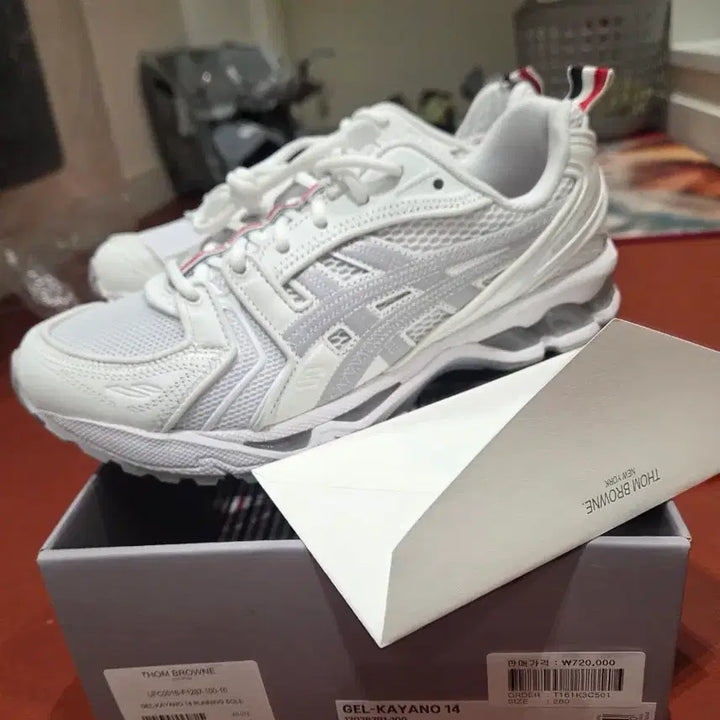 [BUNJANG] Asics x Thom Browne Gel Kayano 14 Sneakers / 아식스 x 톰브라운 콜라보 신발 280