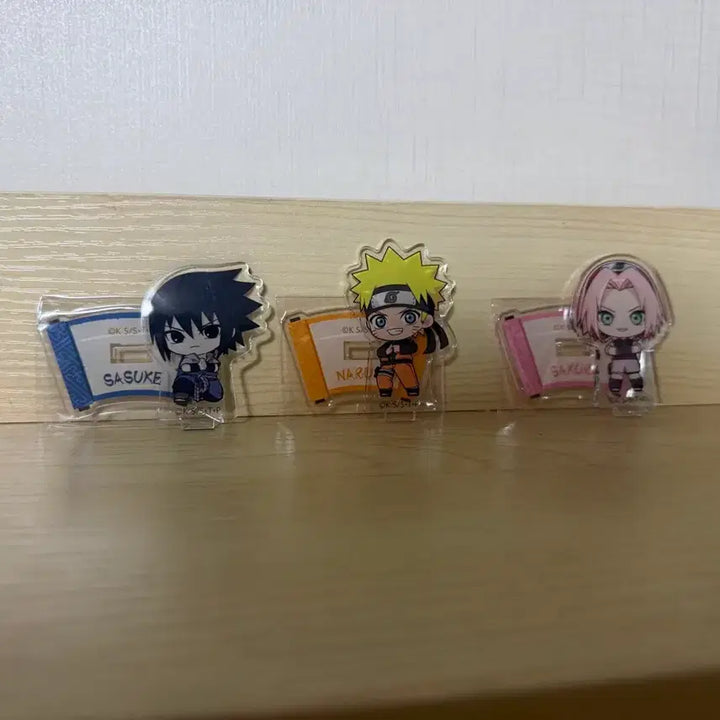 [BUNJANG] Naruto Team 7 Mini Acrylic Stand Bundle Set / 나루토 제7반 미니 아크릴 스탠드 일괄